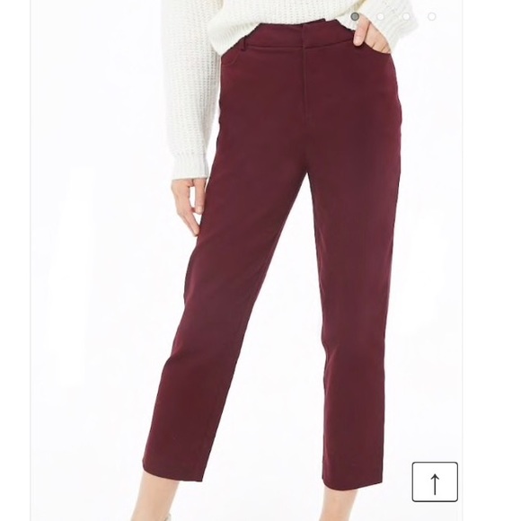 Burgundy pants - Picture 2 of 3
